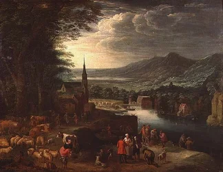 Weitläufige Berglandschaft