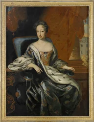 Porträt von Hedwig Eleonora von Holstein-Gottorp, Königin von Schweden