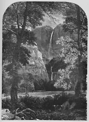 Die Yosemite-Fälle, 1883