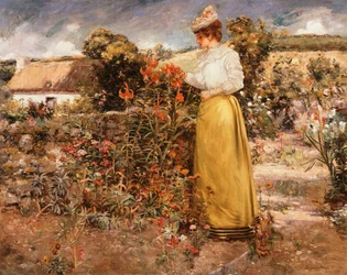 Unter den Blumen, Giverny