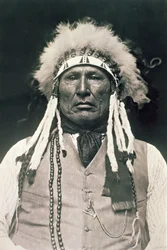 Wooden Leg, Krieger der Northern Cheyenne, der 1876 in der Schlacht am Little Bighorn kämpfte