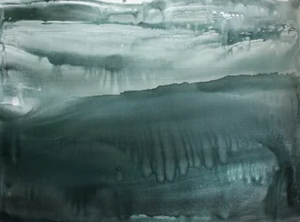 Tiefe Blaue Fluidität