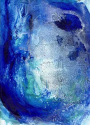 Tiefblaue Wellenabstraktion