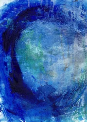 Flüssige Blaue Tiefen