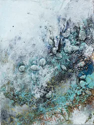 Eisige Teal Texturen
