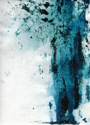 Mysteriöses Blauabstrakt