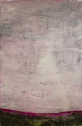 Pinker Nebelhorizont