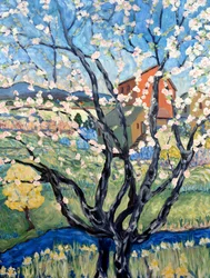 Kirschblütenansicht, 2020