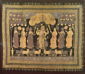 Krishna und seine Gopis