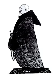 Fyodor Sologub, Zeichnung für das Magazin Satirikon