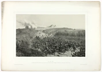 30. April 1849, aus Souvenirs d’Italie: Expédition de Rome