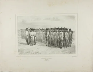 Ungarische Infanterie, Pressburg, 2. Juli 1837