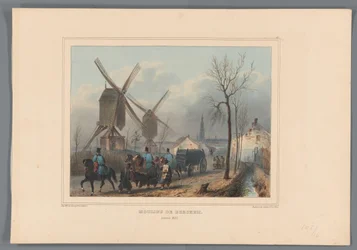 Mühlen von Berchem, 1832