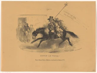 Postillon zu Pferd (Album de 1836)