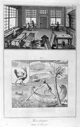 Mosaikmacher, 1751-1777