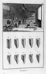 Schuhbaumhersteller, 1751-1777