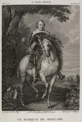 Der Marquis von Moncade, nach Antoine van Dyck