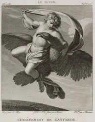 Die Entführung des Ganymed, nach Eustache Le Sueur