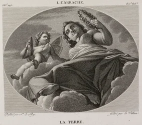Die Erde, nach Ludovico Carracci