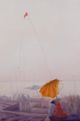 Früher Morgen in Varanasi