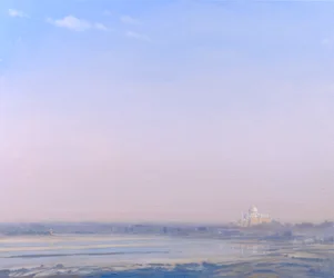 Taj Mahal vom Agra-Fort
