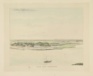 Blick auf die Waal nördlich von Nijmegen