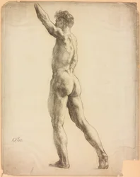 Studie einer männlichen Figur