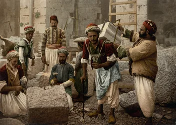 Steinmetze, Jerusalem