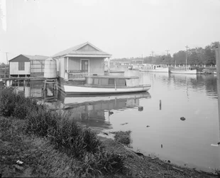 Entlang des Bayou Saint John, New Orleans, 1910