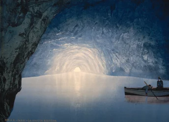 Blaue Grotte, Capri-Insel, 1890-1900
