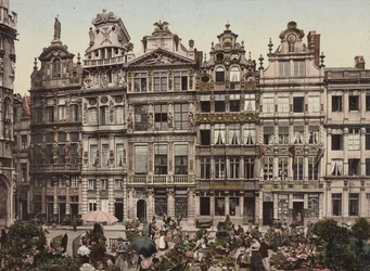 Grand Place, Brüssel, ca. 1900