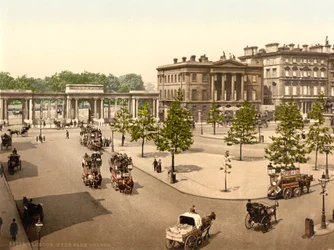 Hyde Park Corner, London, ca. 1890-1900
