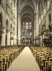 Notre Dame, Innenansicht, Paris, Frankreich