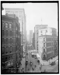 Wood St. von der Liberty Avenue, Pittsburgh, Pa.