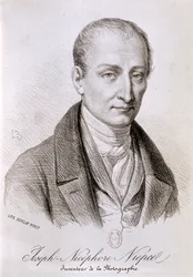 Porträt von Joseph Nicéphore Niépce