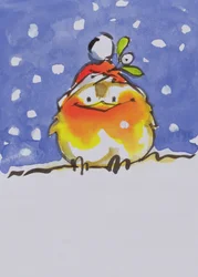 Weihnachtsrotkehlchen
