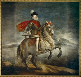 Felipe III., König von Spanien zu Pferd