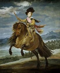 Reiterporträt von Prinz Balthasar Carlos