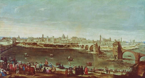 Ansicht von Saragozza