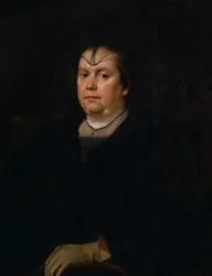 Porträt von Olimpia Maidalchini Pamphilj 1591-1657, 1649-1650