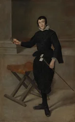 Porträt des Narren Calabazas, ca. 1631-32