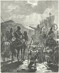 Papst Innozenz III. predigt den Albigenserkreuzzug