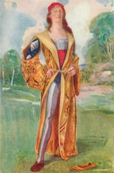 Ein Mann aus der Zeit Heinrichs VII, 1907