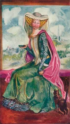 Eine Frau aus der Zeit Heinrichs IV., 1907