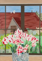 Tulpen bei Maynes Scheune