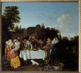 Ländliches Fest (Dirk Hals)