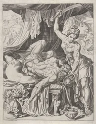 Judith enthauptet Holofernes