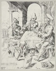 Das Abendmahl in Emmaus