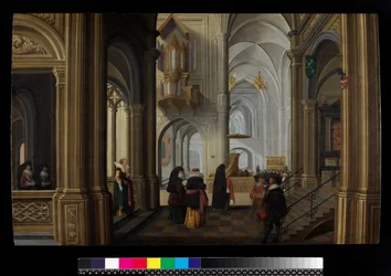 Innenraum einer Kirche, 1628