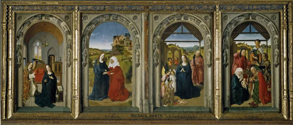 Vier Szenen aus dem Leben der Jungfrau, ca. 1442-1445